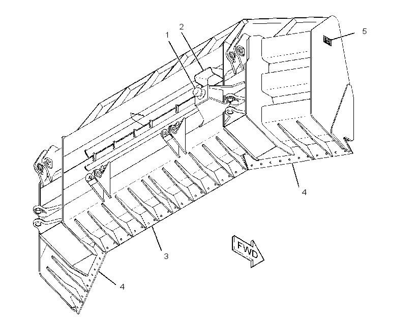 BLADE AS-UNIVERSAL 3210543 CAT