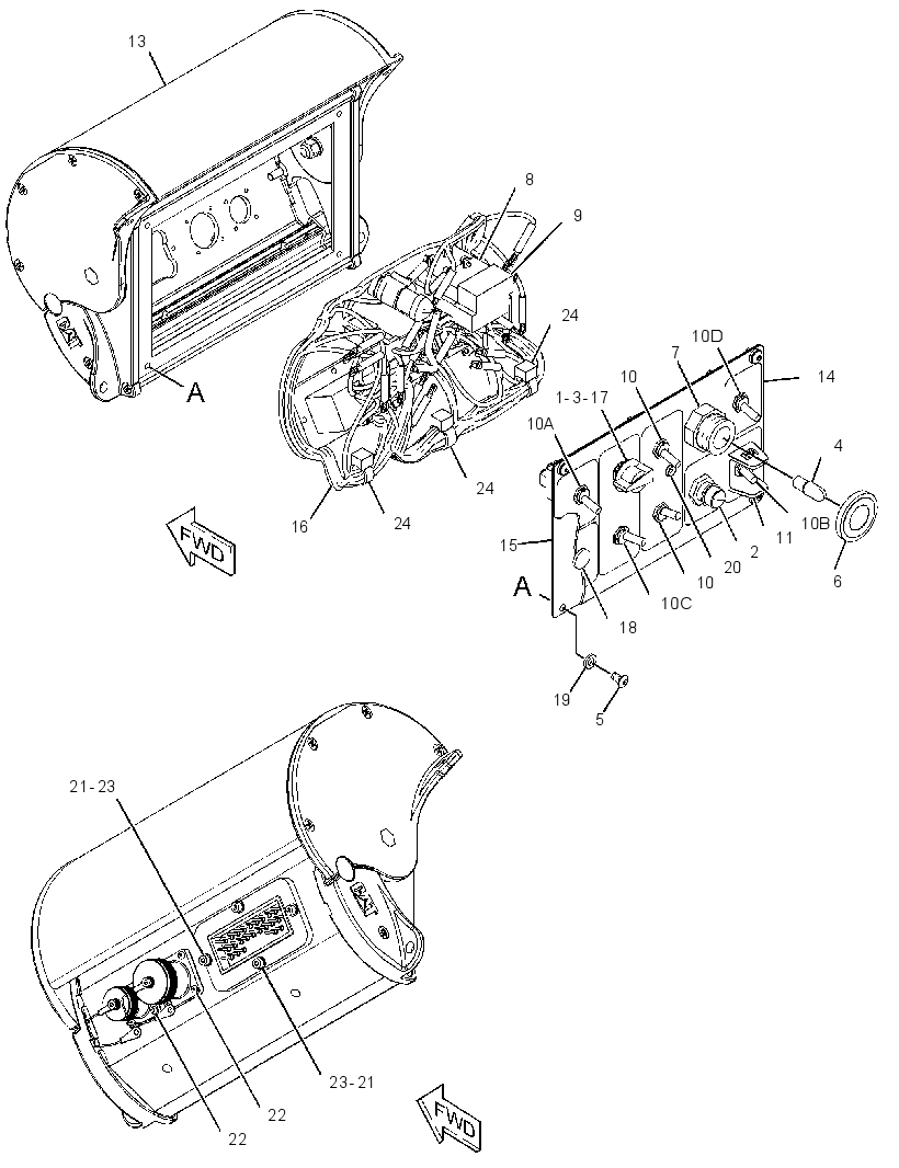 BOX GP-SCREED CONTROL 2865562 CAT