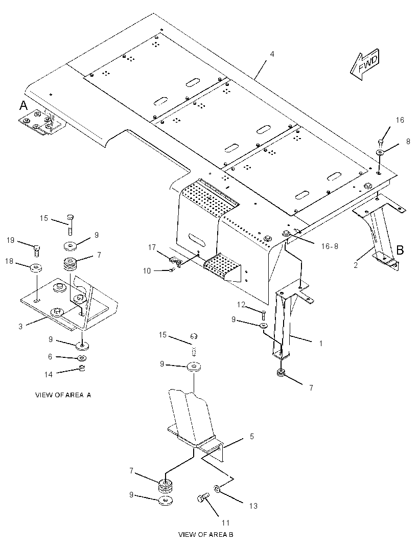 HOOD GP-TRUCK 2762551 CAT