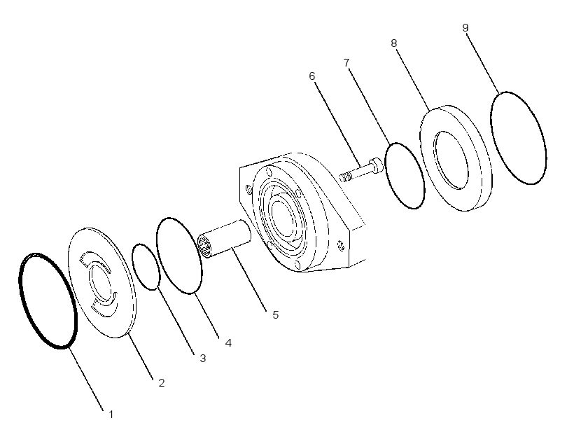 KIT-PUMP SUPPORT 1780168 CAT