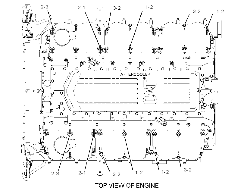 FASTENER GP-VALVE COVER 3346204 CAT