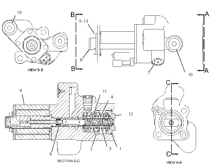 ACTUATOR GP-PILOT CONTROL 1962403 CAT