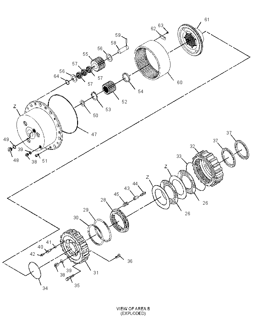 AXLE GP-STEERING 2710891 CAT