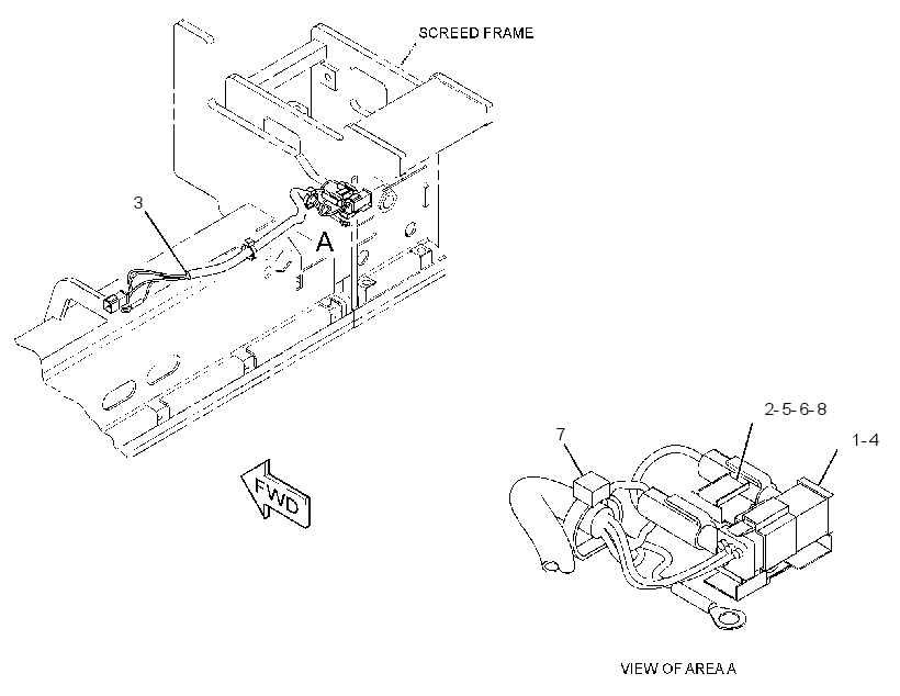 WIRING GP-SCREED HEATER 3197153 CAT