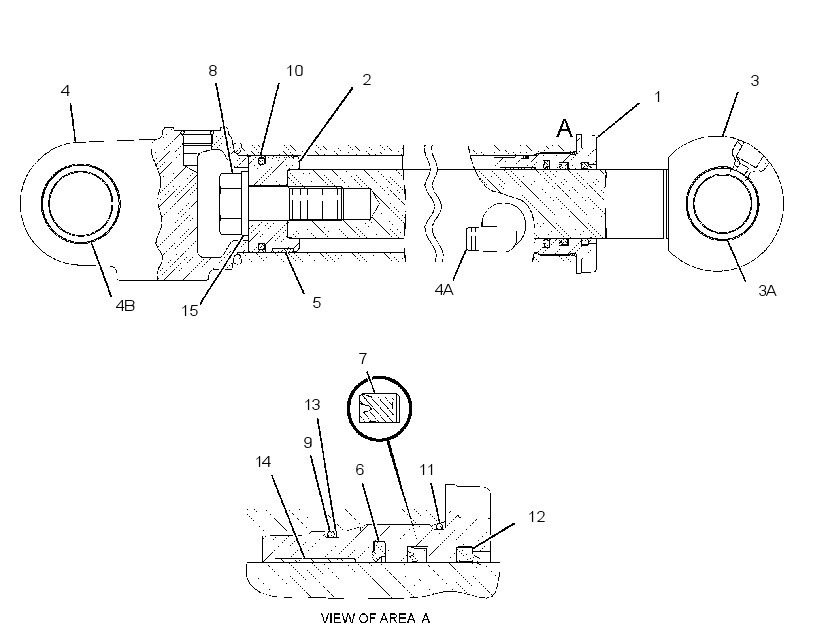 CYLINDER GP-BACKHOE BUCKET 2107086 CAT