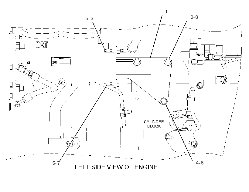 MOUNTING GP-AIR COMPRESSOR 3217382 CAT