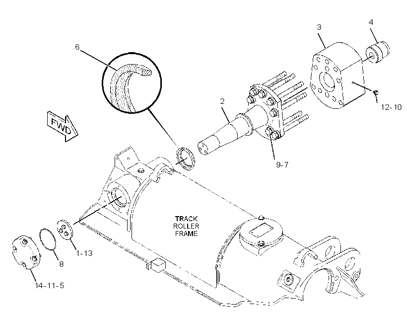 PIVOT BAR GP 3691361 CAT