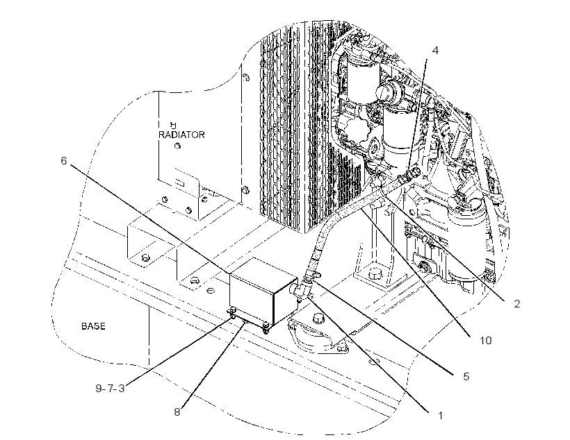 Система отвода газов 3318145 CAT