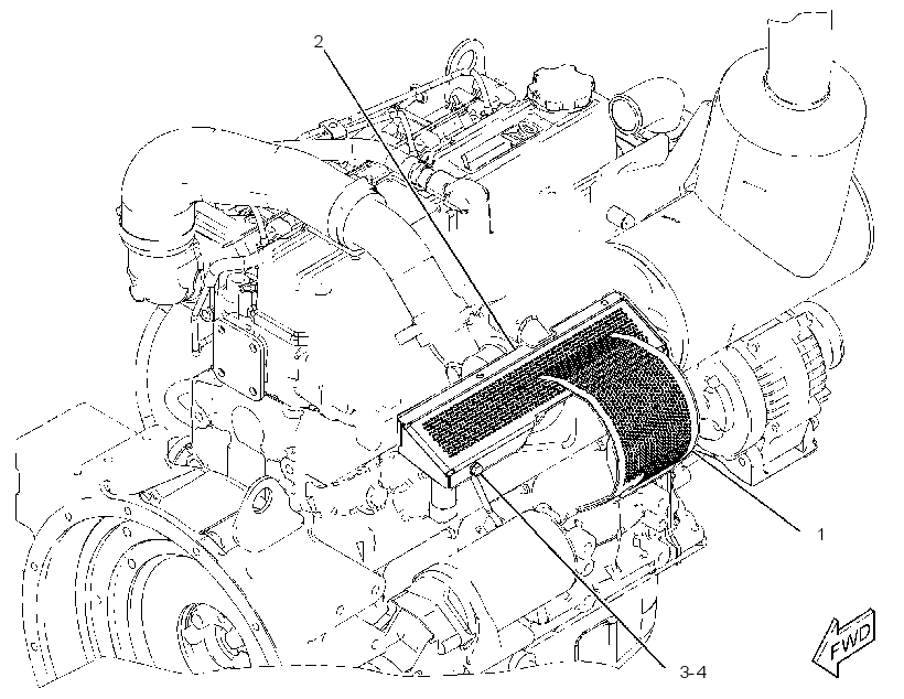 KIT-DEBRIS GUARD 2808392 CAT