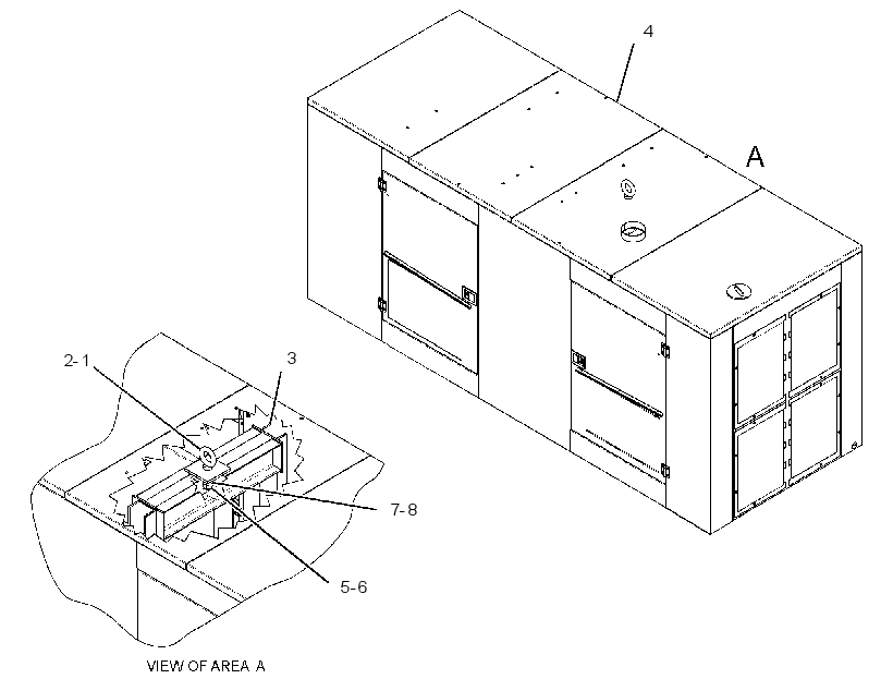 ENCLOSURE GP-GENSET 3300380 CAT