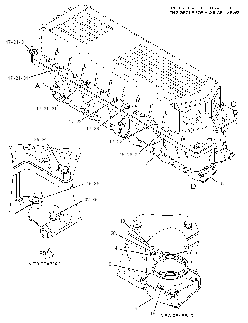 AFTERCOOLER GP-RAW WATER 3358313 CAT