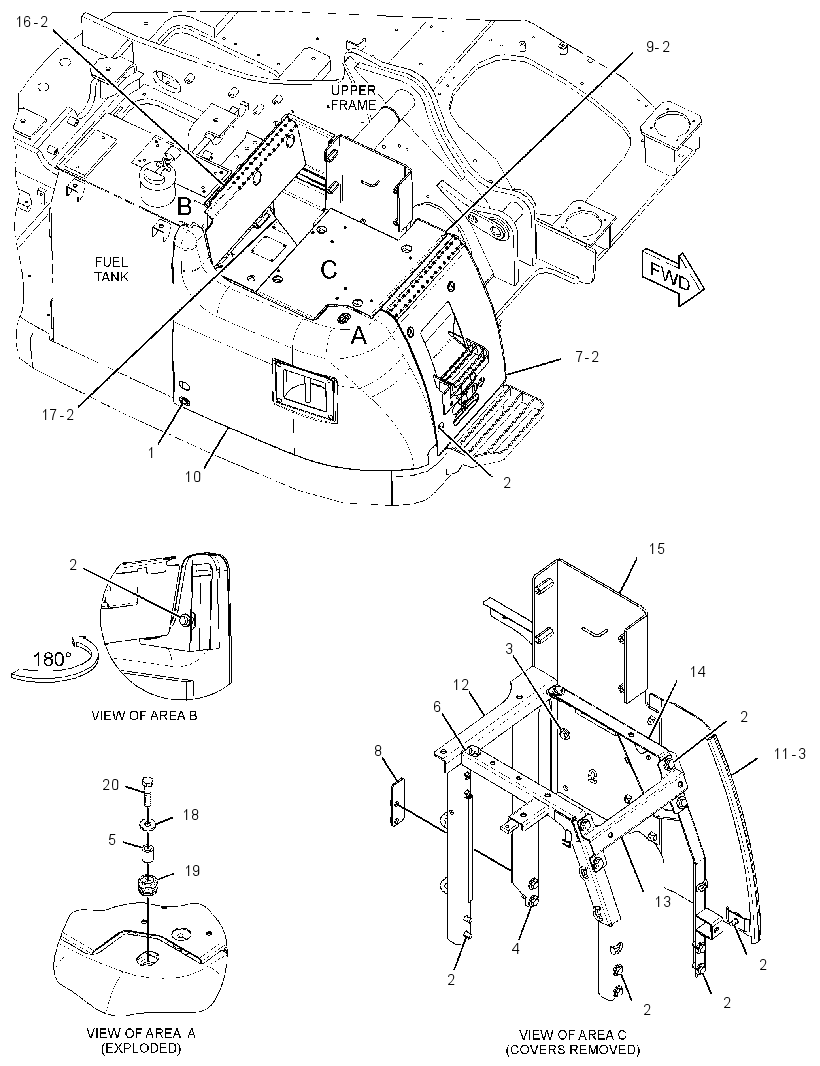 ENCLOSURE GP-SOUND SUPPRESSION 3374880 CAT