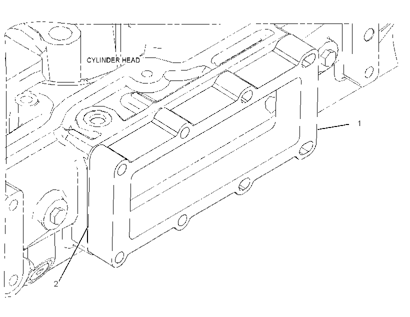 SPACER GP-INLET MANIFOLD 3418830 CAT