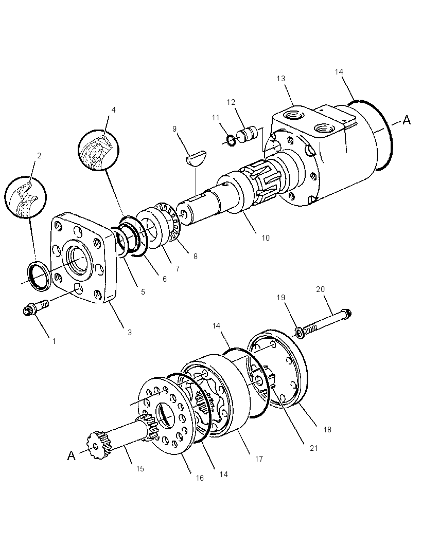 MOTOR GP-HYDRAULIC 7R7209 CAT