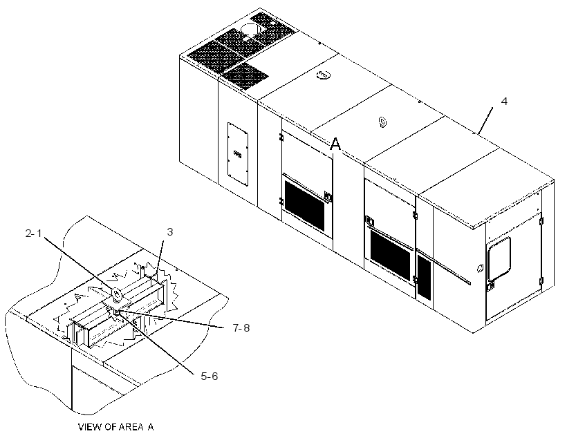 ENCLOSURE GP-GENSET 3302951 CAT