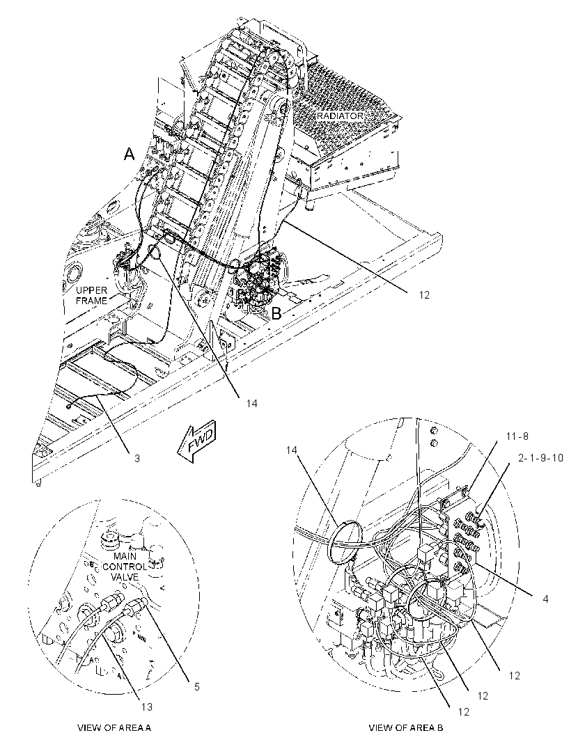 LINES GP-PRESSURE TEST 2540491 CAT
