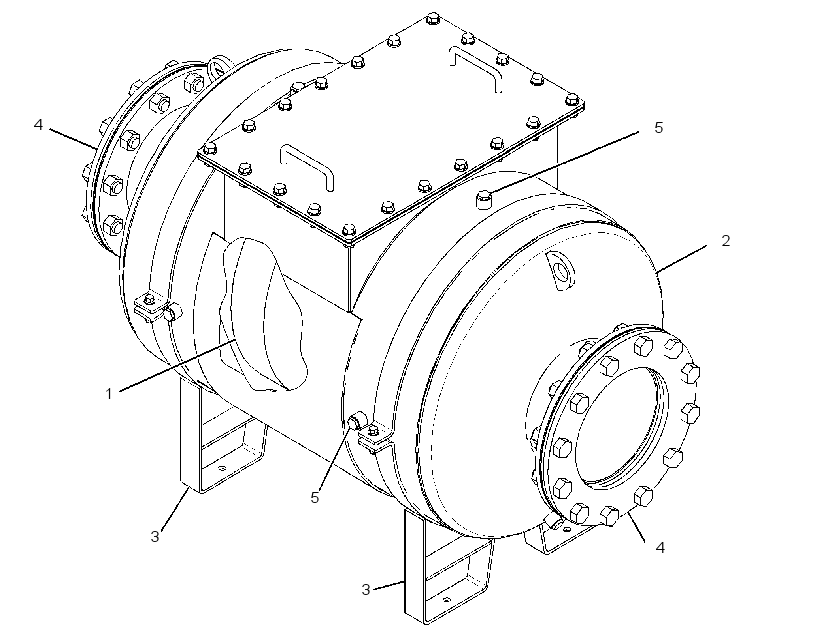 MUFFLER & CONVERTER GP 3360479 CAT