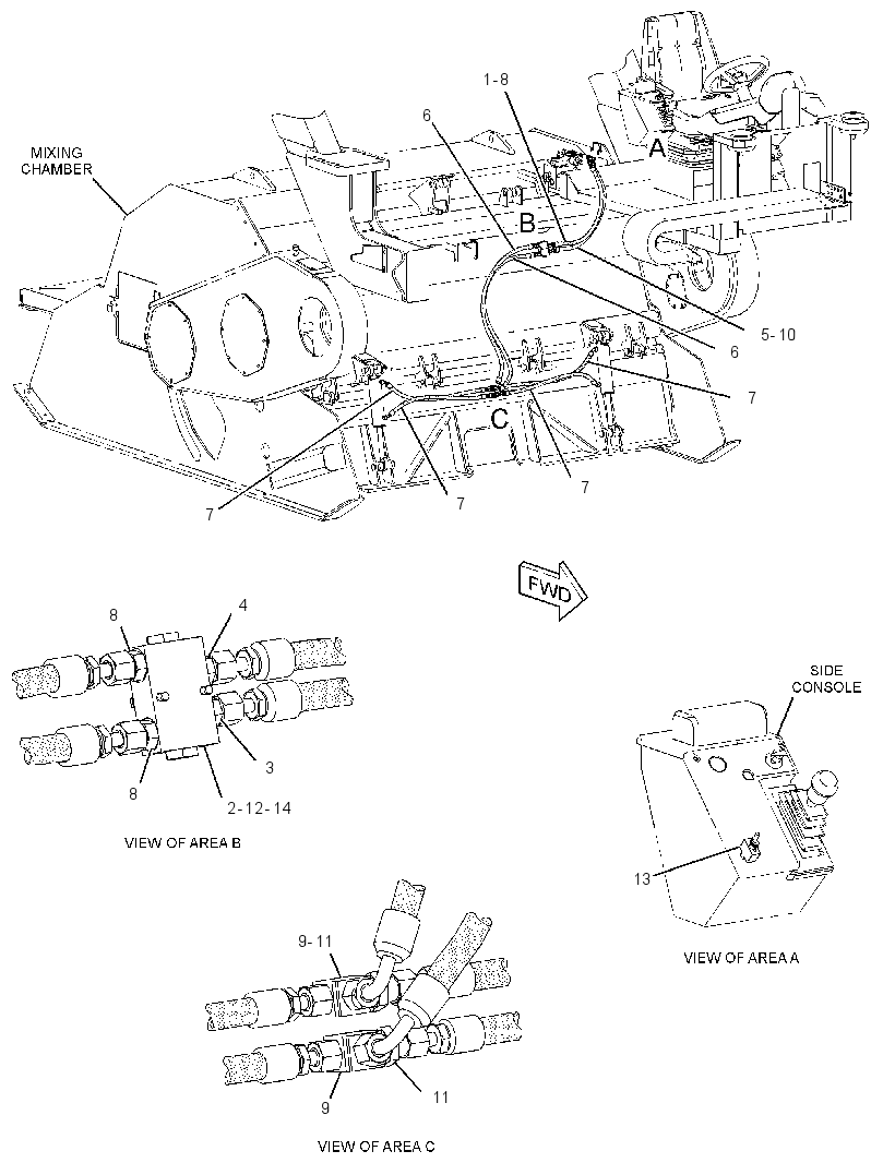 LINES GP-DOOR CYLINDER 3446668 CAT