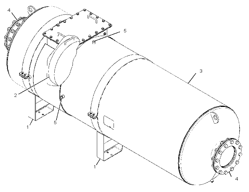 MUFFLER & CONVERTER GP 3360475 CAT