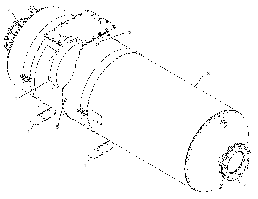MUFFLER & CONVERTER GP 3351966 CAT