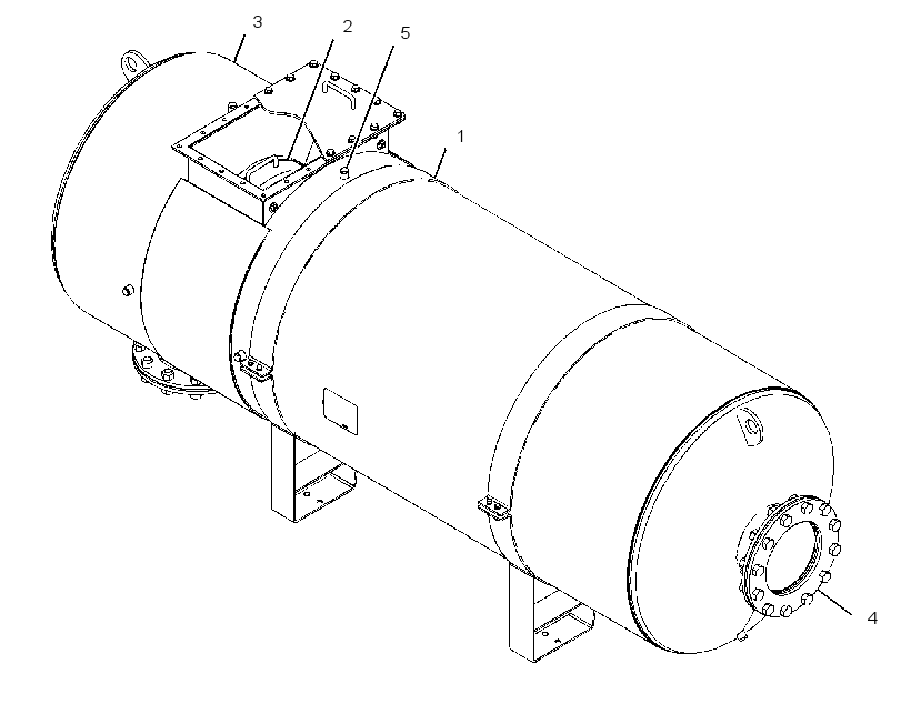 MUFFLER & CONVERTER GP 3360476 CAT