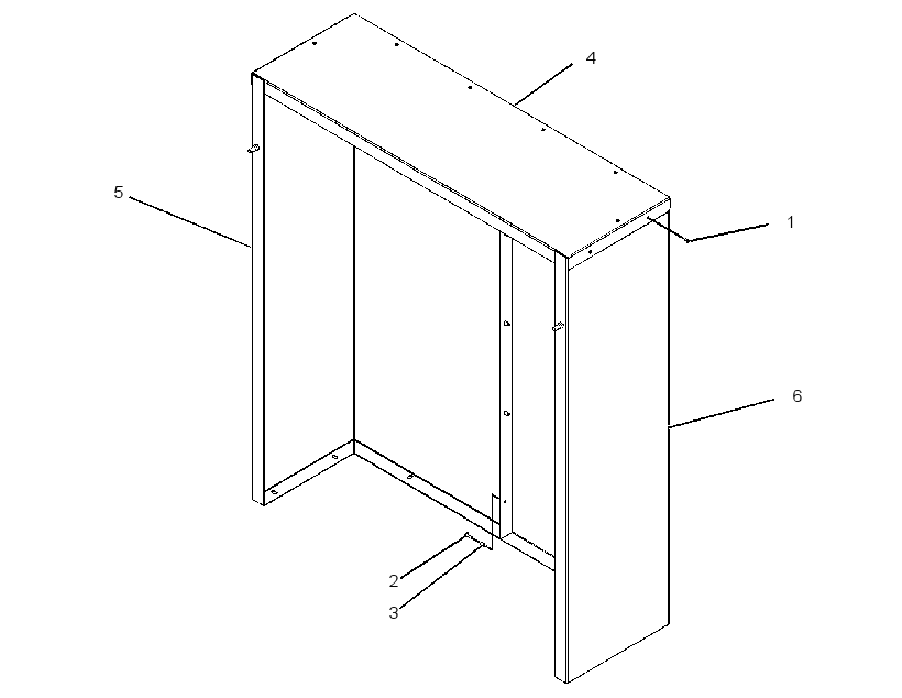 ENCLOSURE GP-GENSET 3232824 CAT
