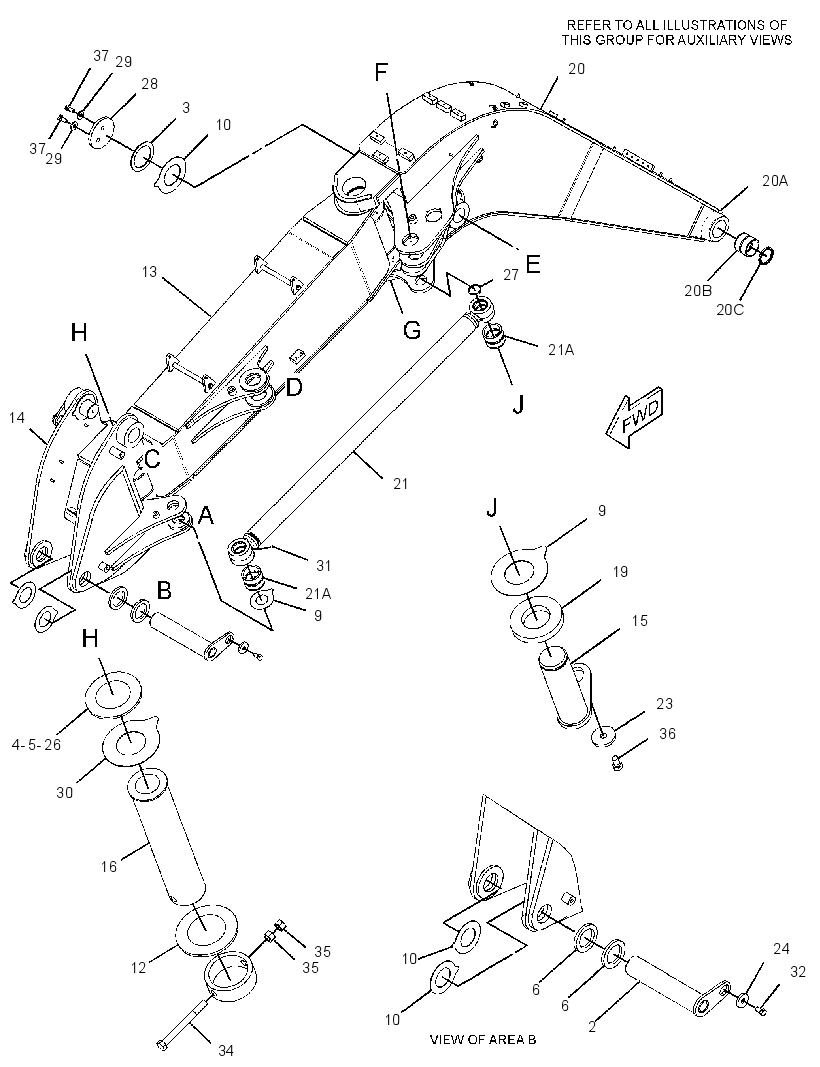 BOOM GP-OFFSET 2824586 CAT