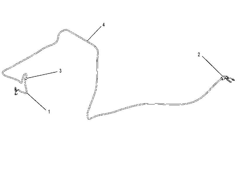 Проводка подогревателя ОЖ 3288986 CAT