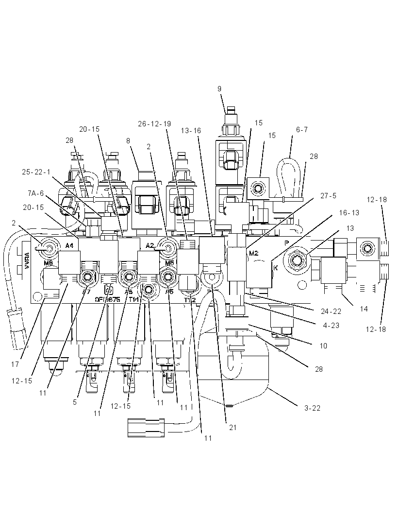 MANIFOLD & SOLENOID GP-CONTROL 3068859 CAT