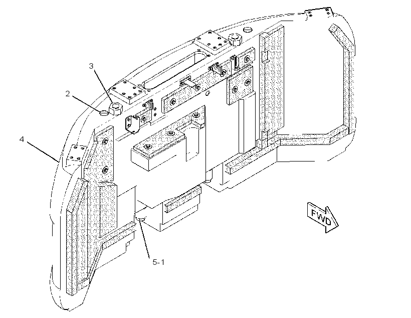 Противовес 3025654 CAT