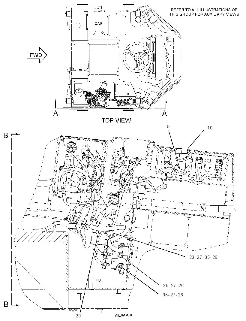 WIRING GP-INSTRUMENT PANEL 2734981 CAT