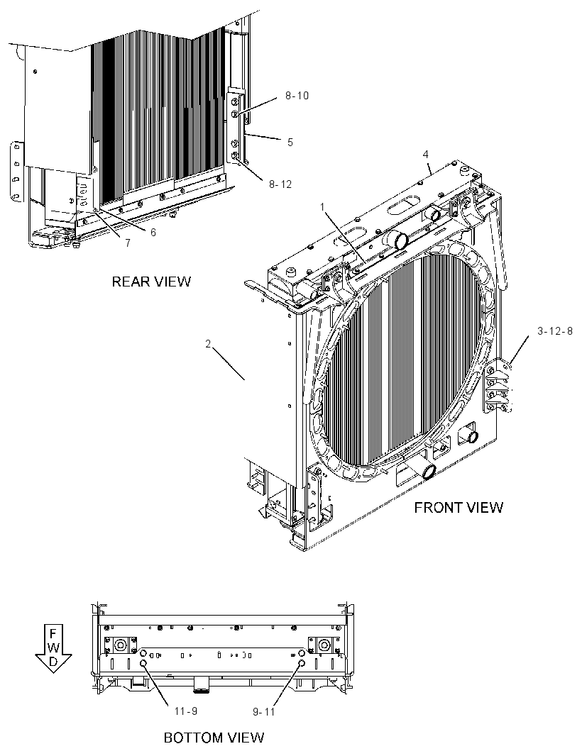 COOLING GP 2776052 CAT