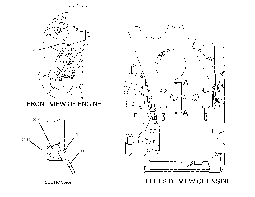 MOUNTING GP-BRACKET 3303343 CAT