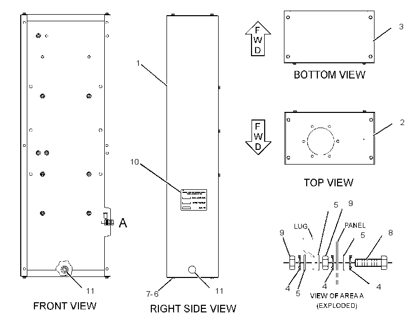MOUNTING GP-PANEL 2902081 CAT