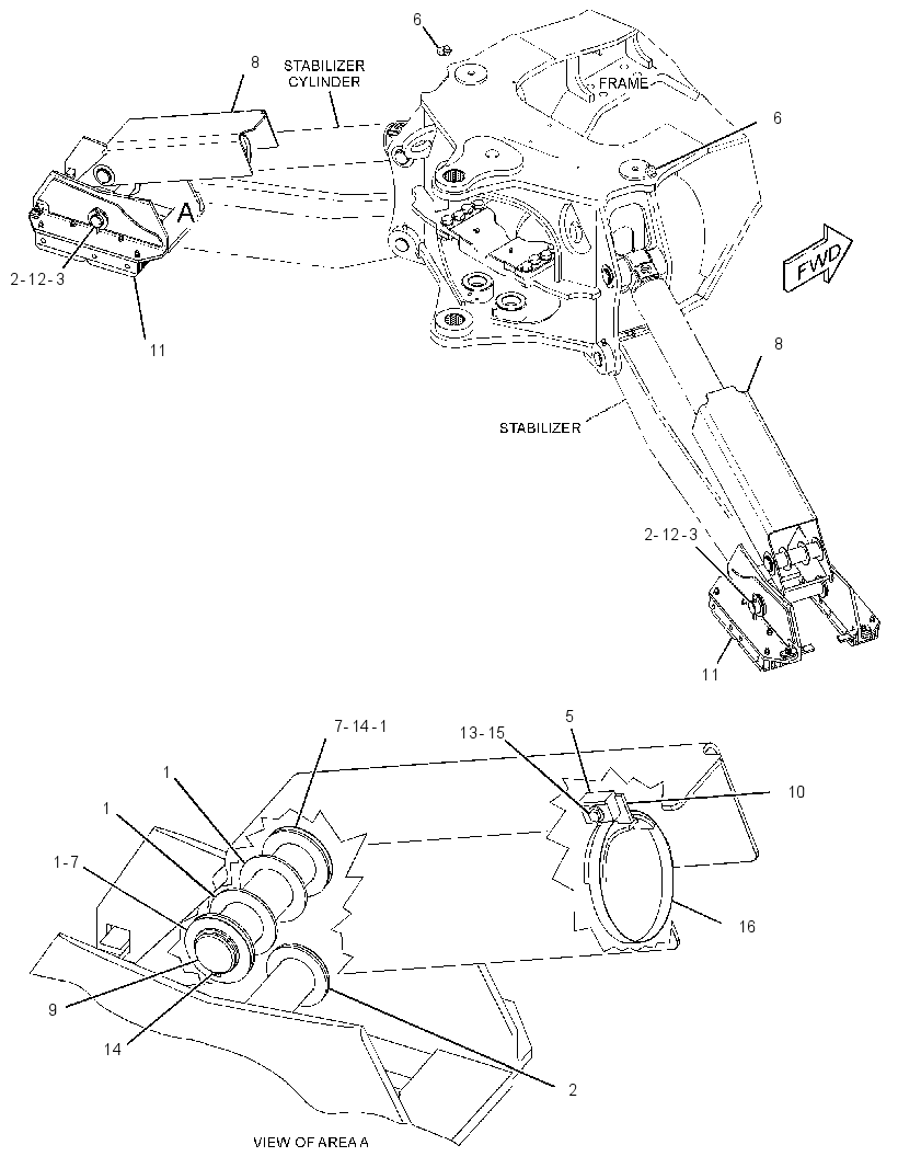 PAD & GUARD GP-STABILIZER 2540135 CAT