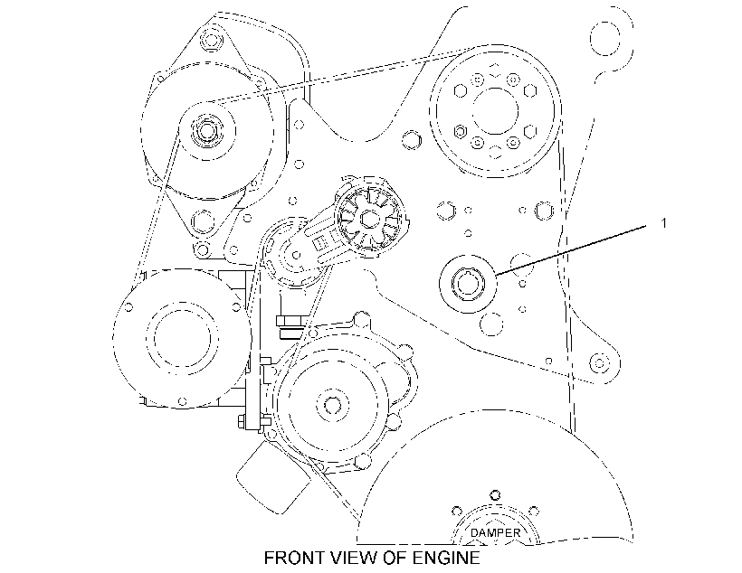 PULLEY GP-ALTERNATOR 3142721 CAT