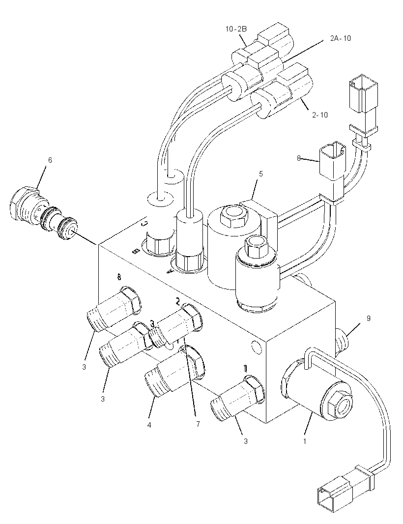 VALVE & MTG GP-BRAKE 3358812 CAT