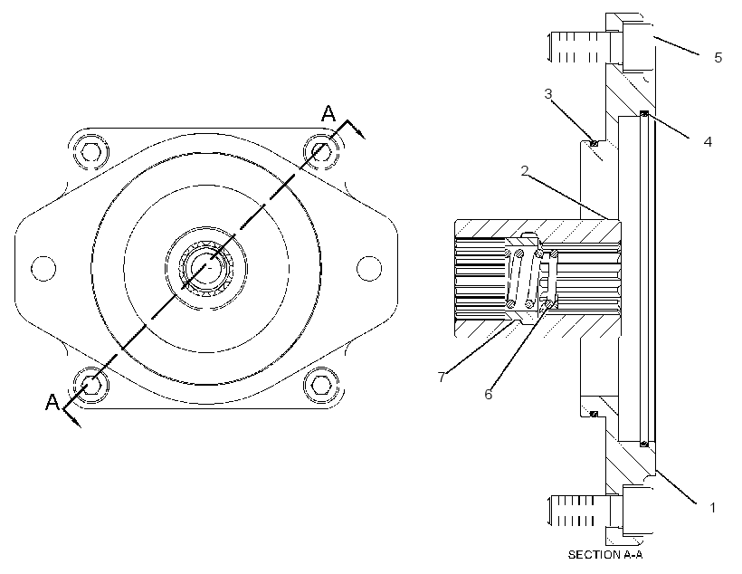 DRIVE & MTG GP-PUMP 4309488 CAT