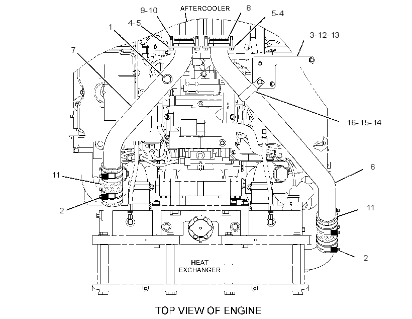 LINES GP-AUXILIARY SEA WATER 2902305 CAT