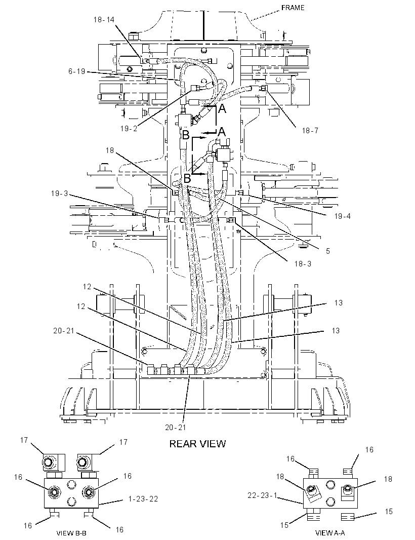 LINES GP-FELLING HEAD CYLINDER 3009479 CAT