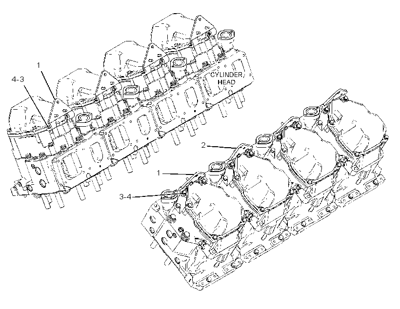 MOUNTING GP-FUEL LINE 3355594 CAT