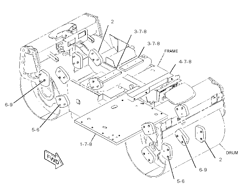 BALLAST GP-FRAME 2703843 CAT