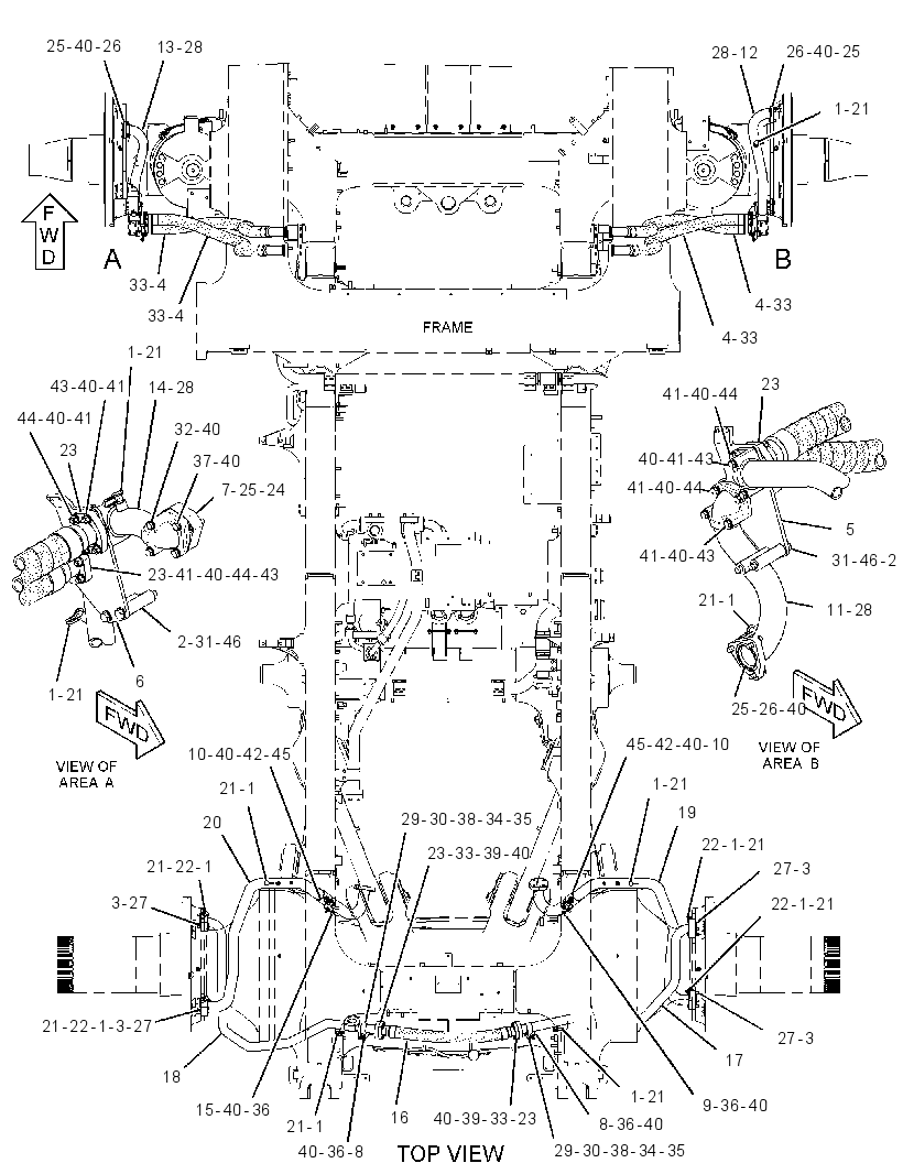 LINES GP-BRAKE COOLING 3198835 CAT