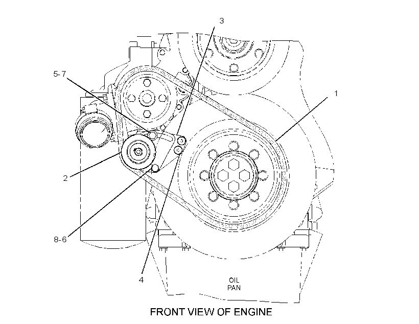 DRIVE GP-WATER PUMP 3402618 CAT