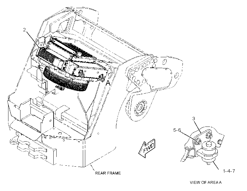 MOUNTING GP-RAD & OIL COOLER 2807963 CAT