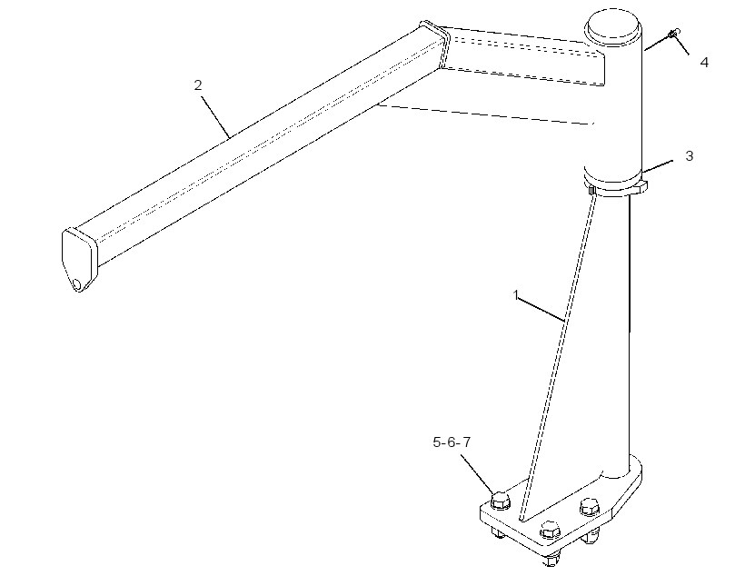 SUPPORT GP-LINES 3413288 CAT