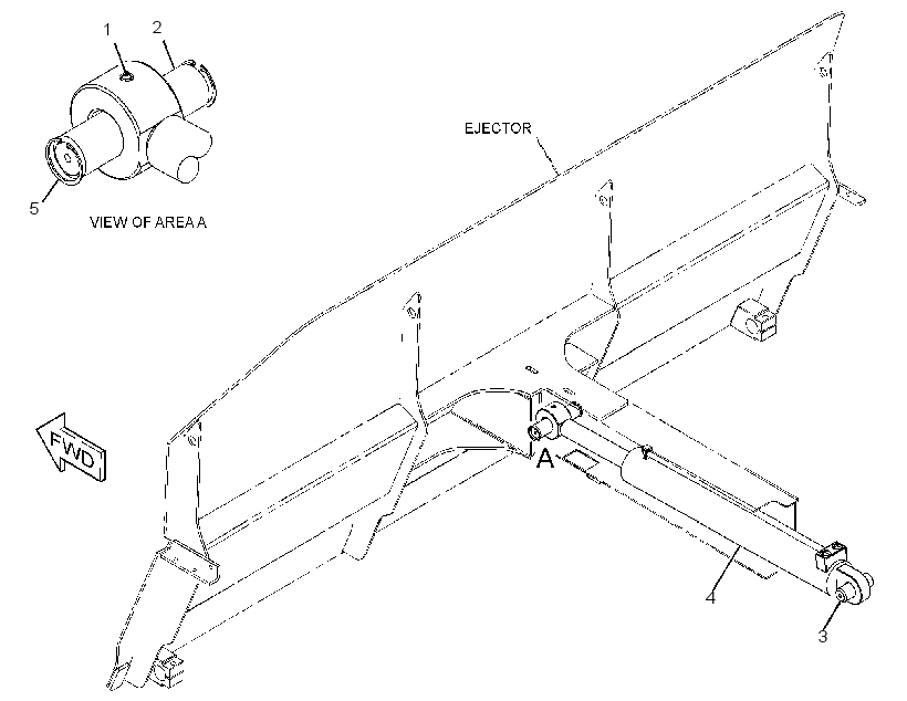 CYLINDER & MTG GP-EJECTOR 3312712 CAT