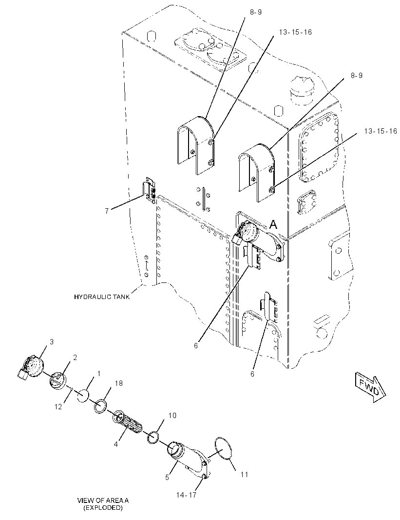 GUARD GP-HYDRAULIC TANK 2788473 CAT