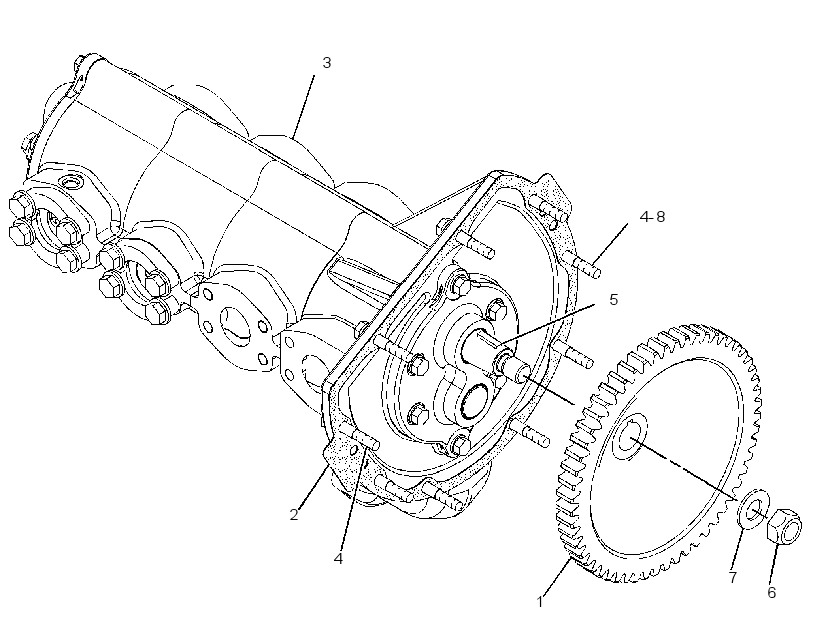 PUMP & DRIVE GP-GEAR 3194166 CAT