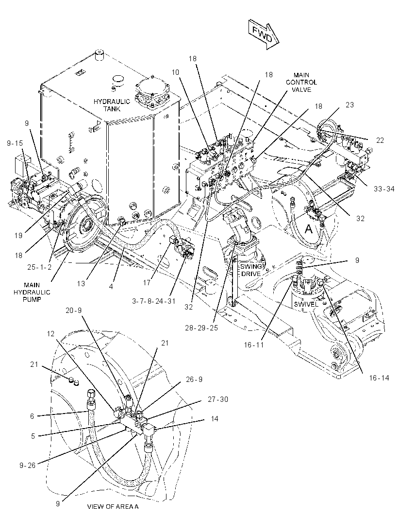 LINES GP-CAB RISER 2907901 CAT